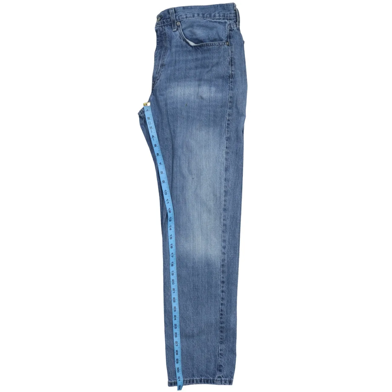 Levi Strauss &Co Light Blue Jeans Men's 34 Straight Leg Faded Denim Five Pocket Pants sold by Vintage Club product image thumbnail 5