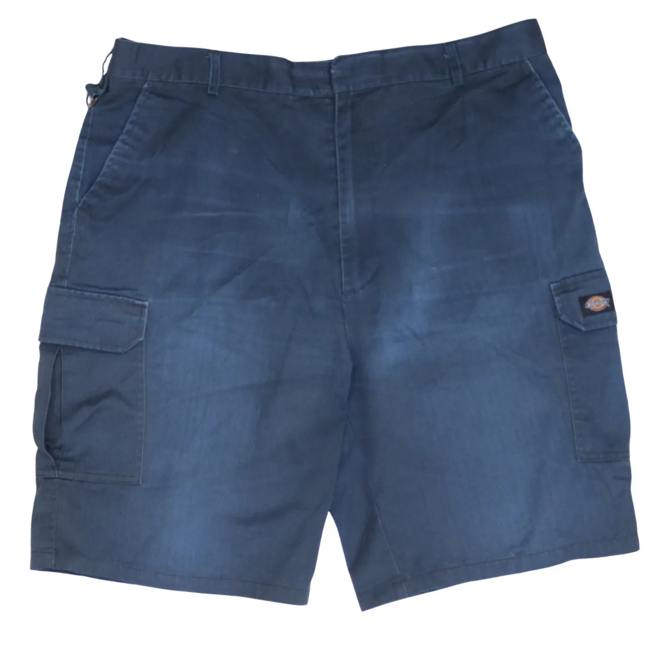 Dickies Navy Blue Cargo Shorts Men's 40 Side Pockets Logo Patch Workwear Chino sold by Vintage Club product image thumbnail 2