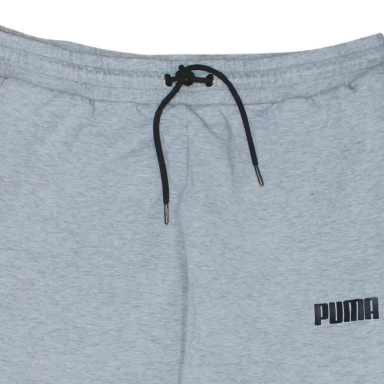 Puma Light Grey Joggers Men’s Large Printed Logo Drawstring Waist Cuffed Sweatpants sold by Vintage Club product image thumbnail 3