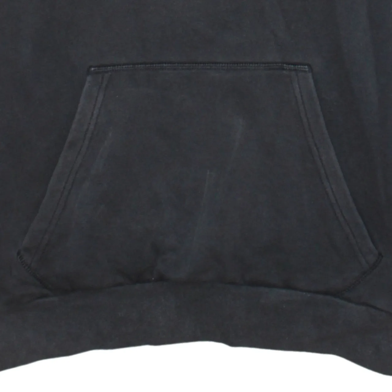 Adidas Black Hoodie Men's Small Embroidered Logo Contrast Piping Front Pocket Sweatshirt sold by Vintage Club product image thumbnail 4