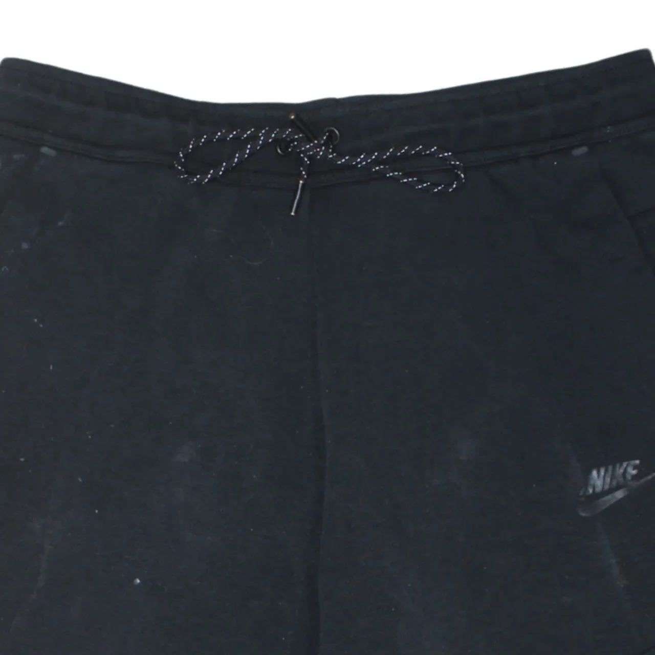 Nike Black Joggers Sweatpants Men's Medium Embroidered Logo Cuffed Hem Zip Pocket sold by Vintage Club product image thumbnail 3