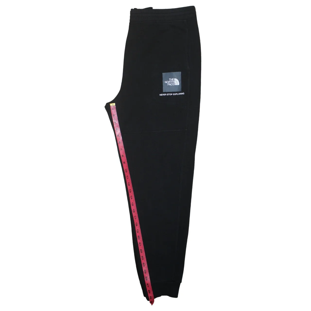 The North Face Black Joggers Men’s XLarge Printed Logo Fleece Lined Cuffed Sweatpants sold by Vintage Club product image thumbnail 5