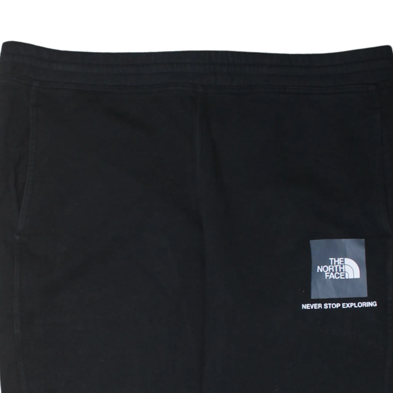 The North Face Black Joggers Men’s XLarge Printed Logo Fleece Lined Cuffed Sweatpants sold by Vintage Club product image thumbnail 3