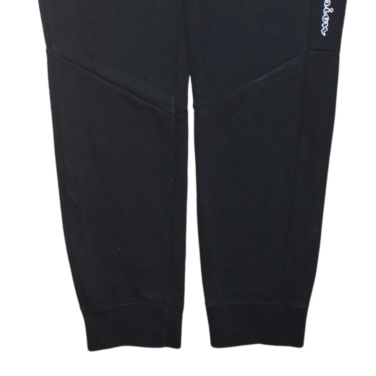 Champion Black Joggers Men's Small Embroidered Script Logo Side Tape Cuffed Sweatpants sold by Vintage Club product image thumbnail 4