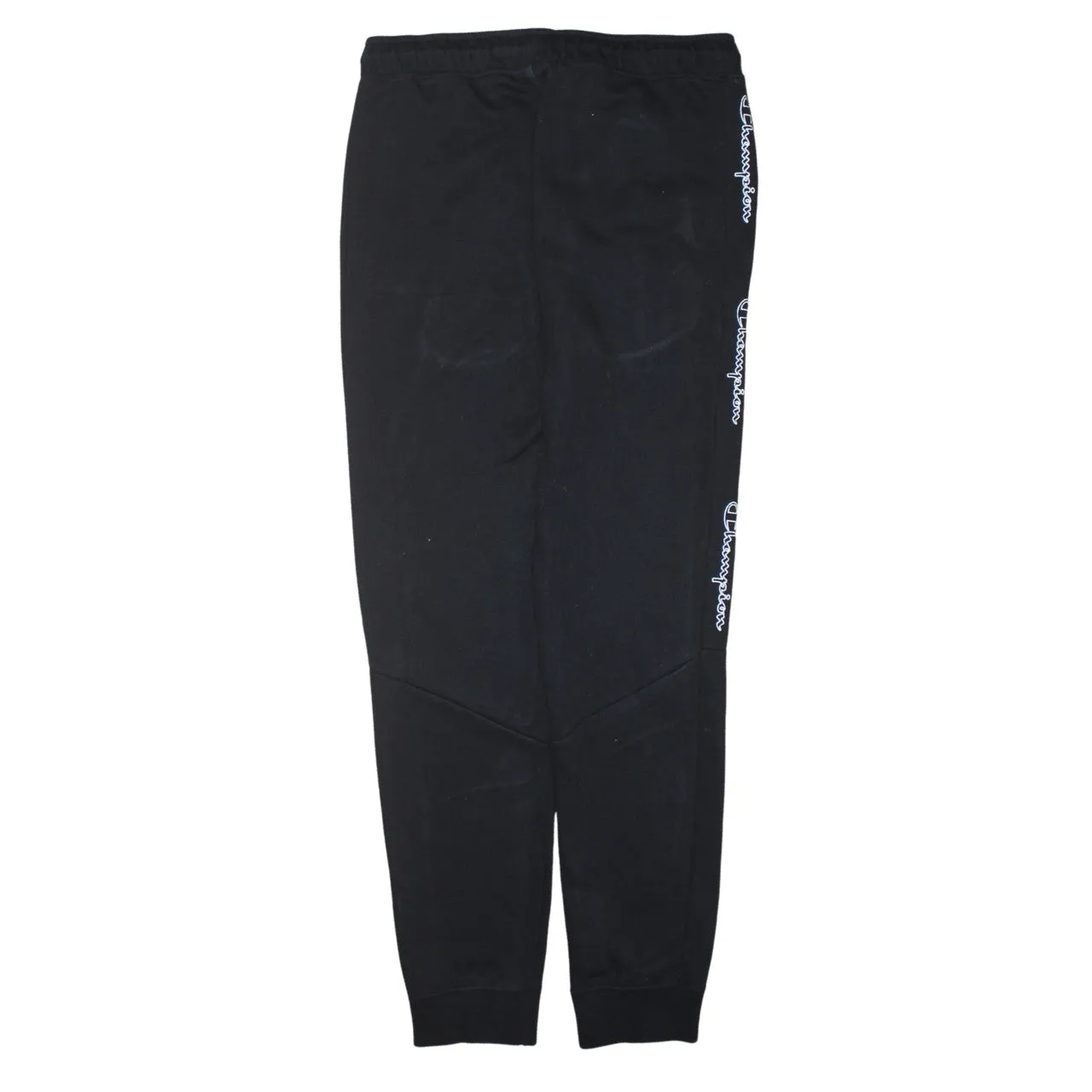 Champion Black Joggers Men's Small Embroidered Script Logo Side Tape Cuffed Sweatpants sold by Vintage Club product image thumbnail 2