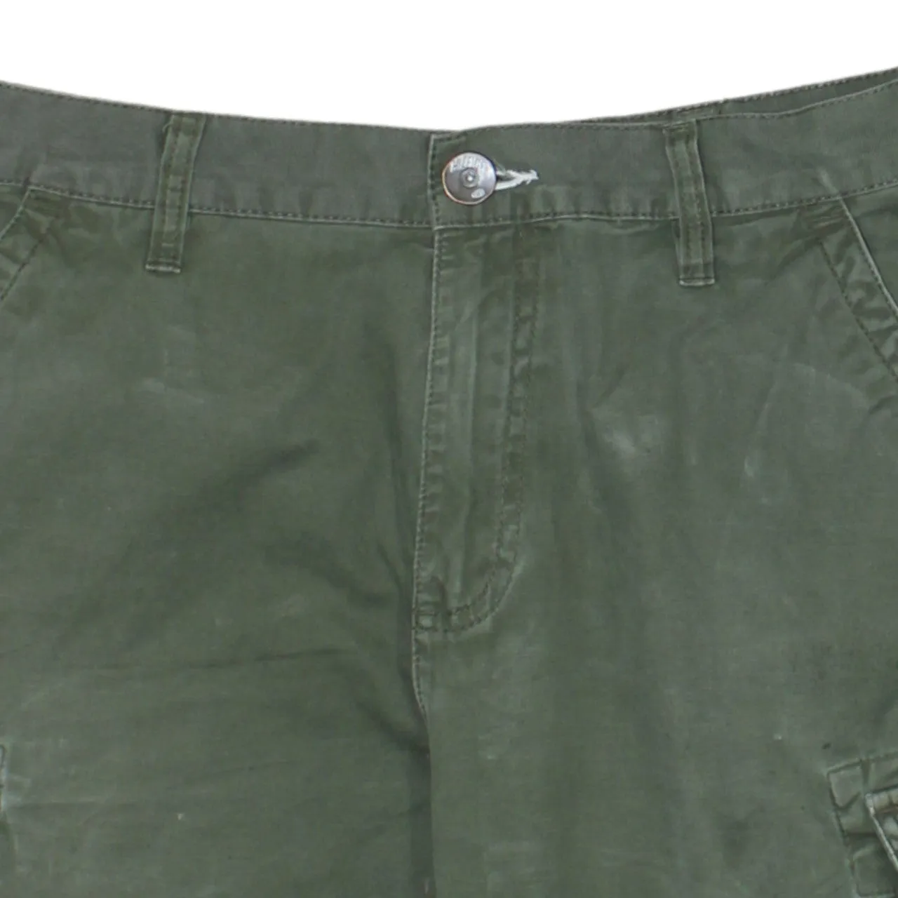 Tommy Hilfiger Olive Green Cargo Shorts Men's 32 Multi Pocket Cotton Utility sold by Vintage Club product image thumbnail 3