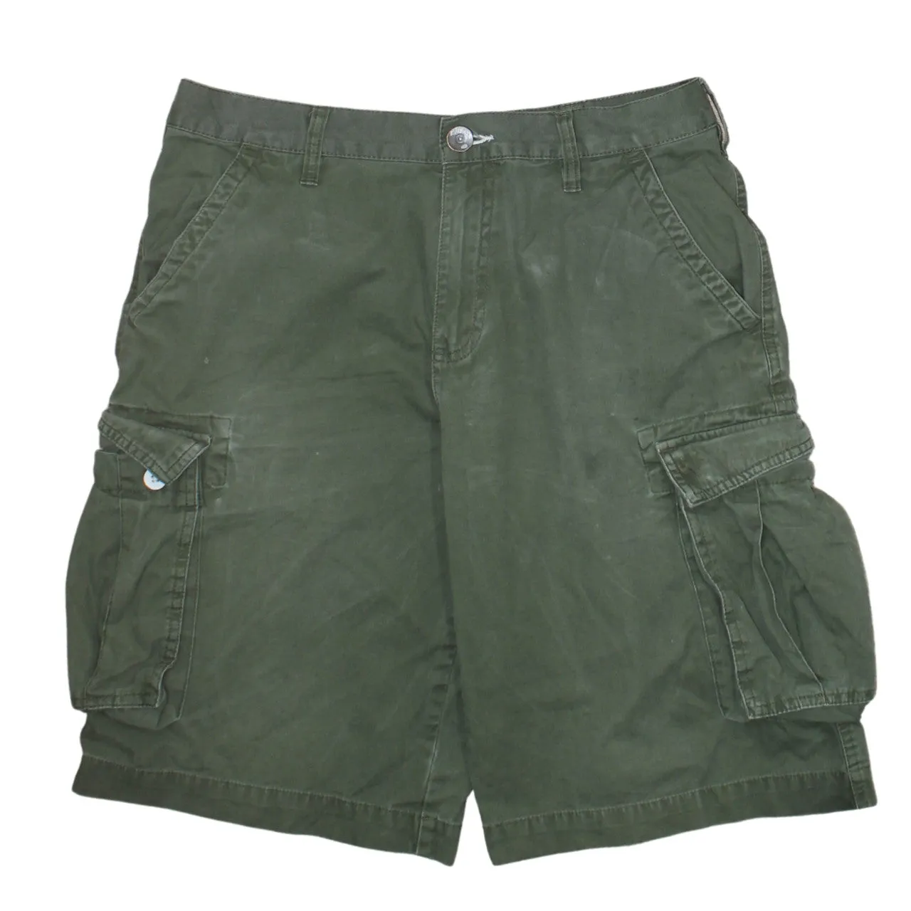 Tommy Hilfiger Olive Green Cargo Shorts Men's 32 Multi Pocket Cotton Utility sold by Vintage Club