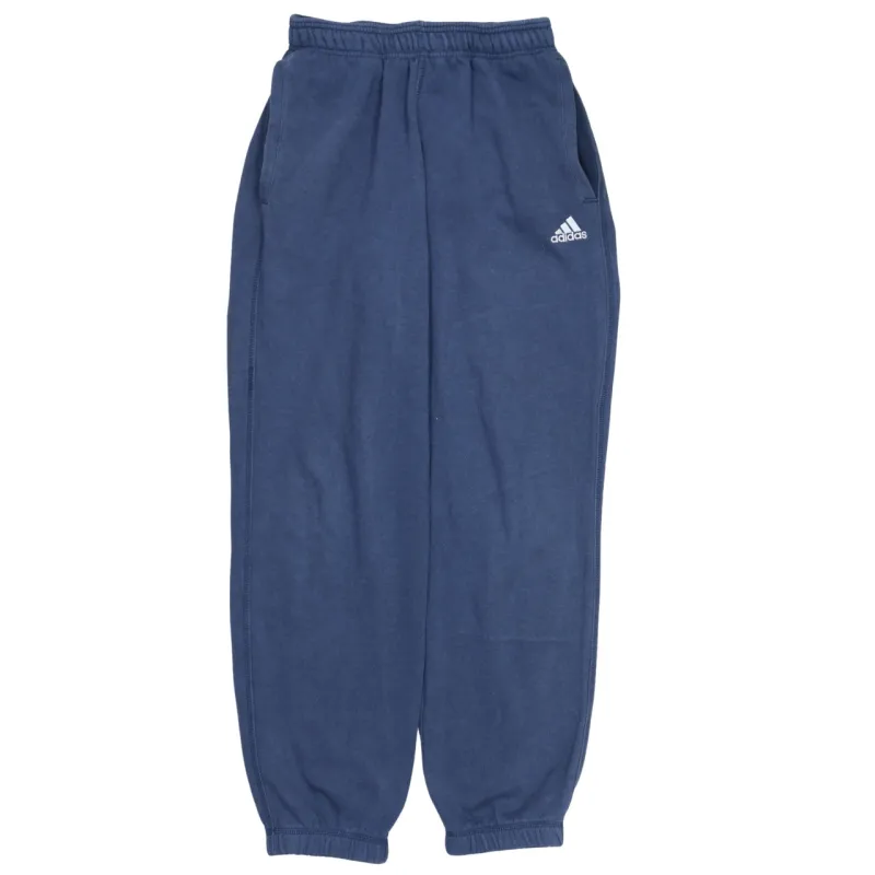 Adidas Blue Joggers Men's Small Embroidered Logo Elastic Waist Cuffed Sweatpants sold by Vintage Club