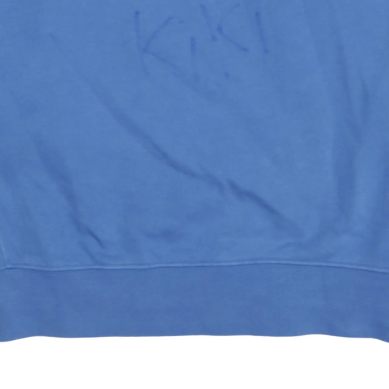 Nike Blue Sweatshirt Men's XSmall Embroidered Swoosh Logo Crewneck Pullover Fleece Top sold by Vintage Club product image thumbnail 4