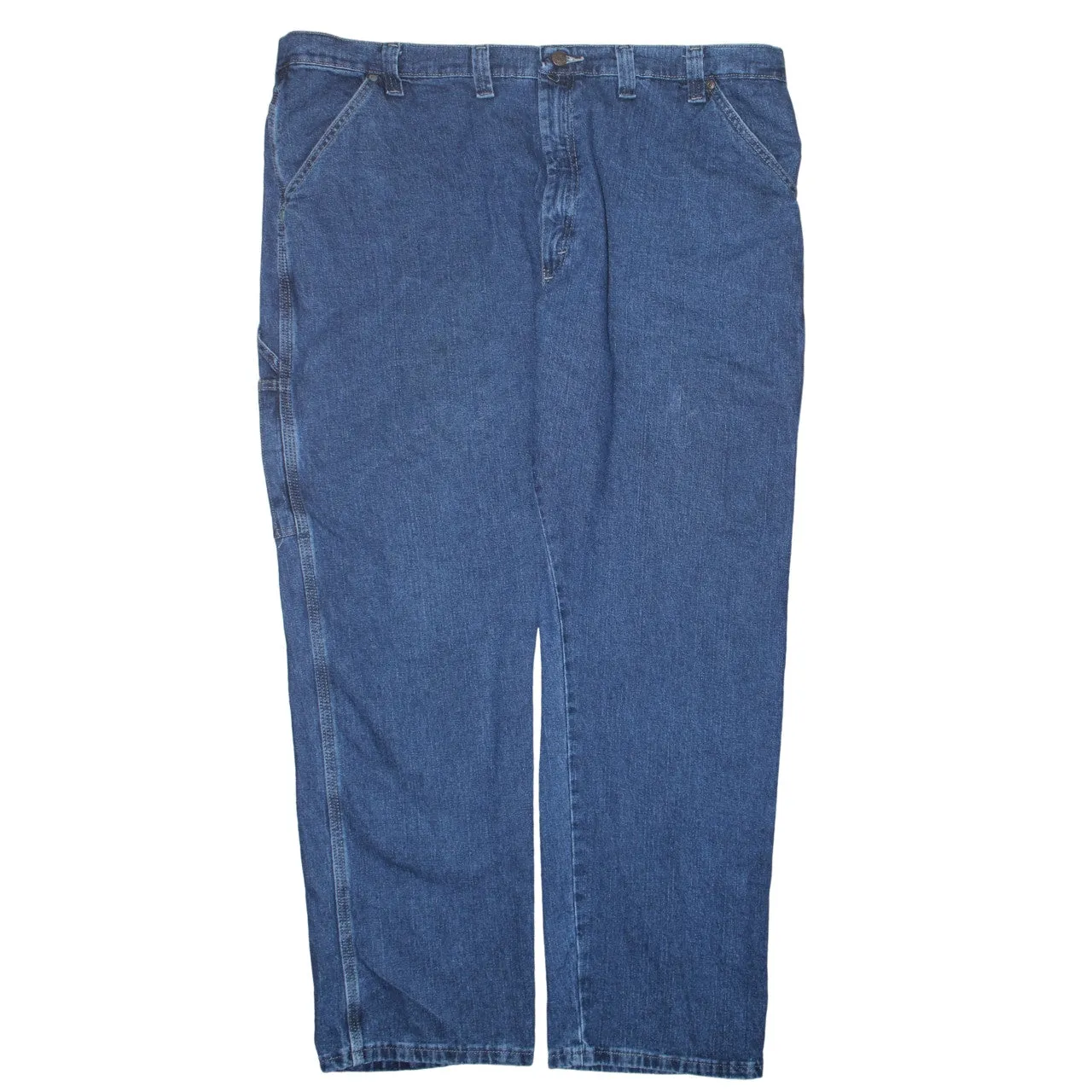 Wrangler Blue Denim Work Jeans Men's 44 Utility Pockets Carpenter Trousers Pants sold by Vintage Club product image thumbnail 2