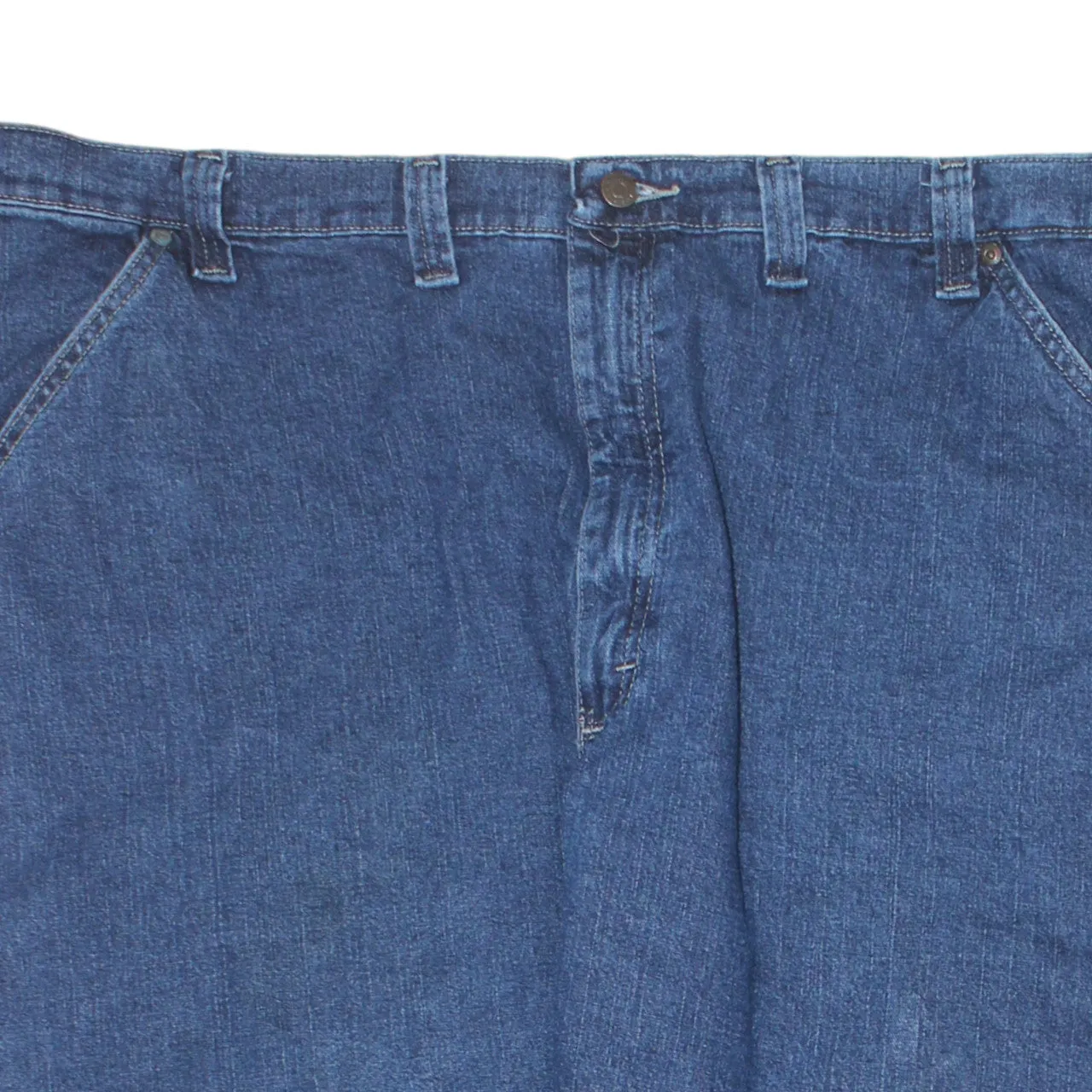 Wrangler Blue Denim Work Jeans Men's 44 Utility Pockets Carpenter Trousers Pants sold by Vintage Club product image thumbnail 3