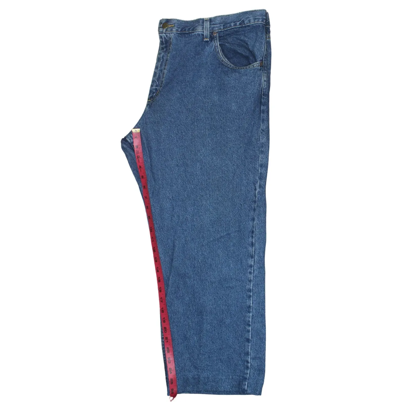 Lee Blue Denim Jeans Men's 44 Straight Leg Five Pocket Classic Denim Trousers sold by Vintage Club product image thumbnail 5