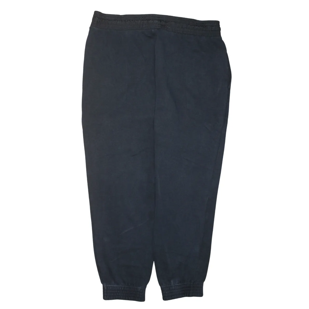 Nike Black Joggers Men’s XLarge Elastic Cuffs Drawstring Waist Small Printed Swoosh Sweatpants sold by Vintage Club product image thumbnail 2