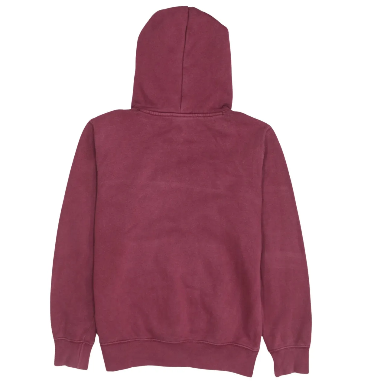 Champion Burgundy Red Hoodie Women's Large Printed Script Logo Front Pocket Pullover Sweatshirt sold by Vintage Club product image thumbnail 2
