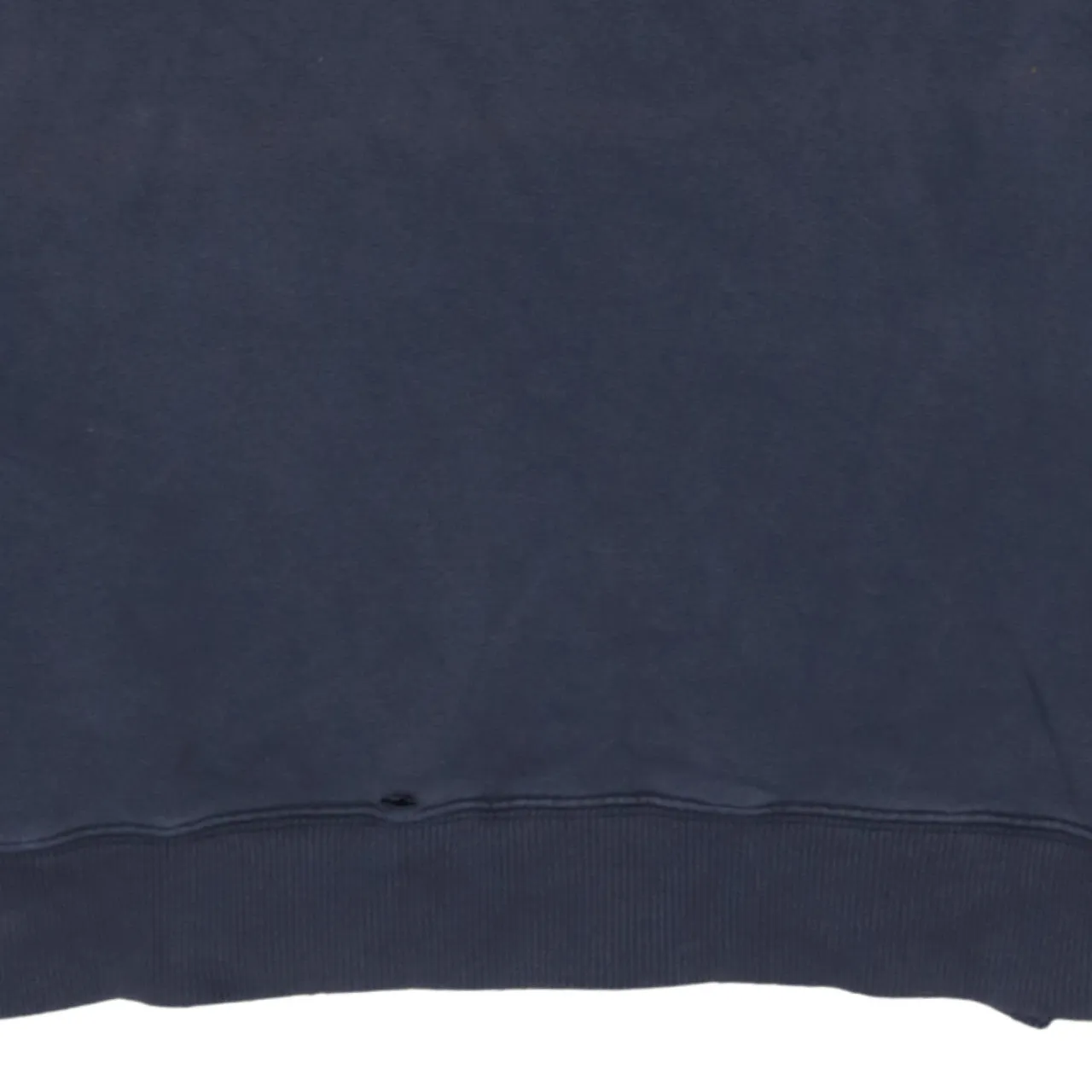 Lee Navy Blue Sweatshirt Women's Large Embroidered Chest Logo Ribbed Hem Crewneck Pullover sold by Vintage Club product image thumbnail 4