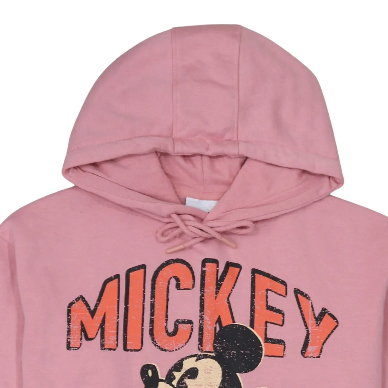 Disney Pink Hoodie Women’s Small Printed Mickey Graphic Pullover Hooded Sweatshirt sold by Vintage Club product image thumbnail 3