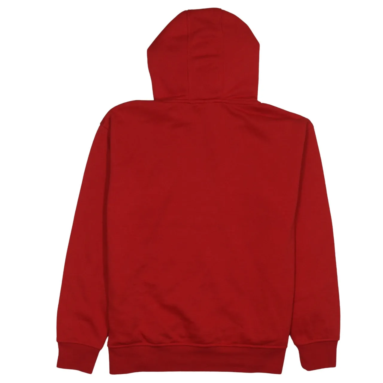 Disney Red Hoodie Women’s Medium Printed Mickey Hands Heart Graphic Pullover Sweatshirt sold by Vintage Club product image thumbnail 2