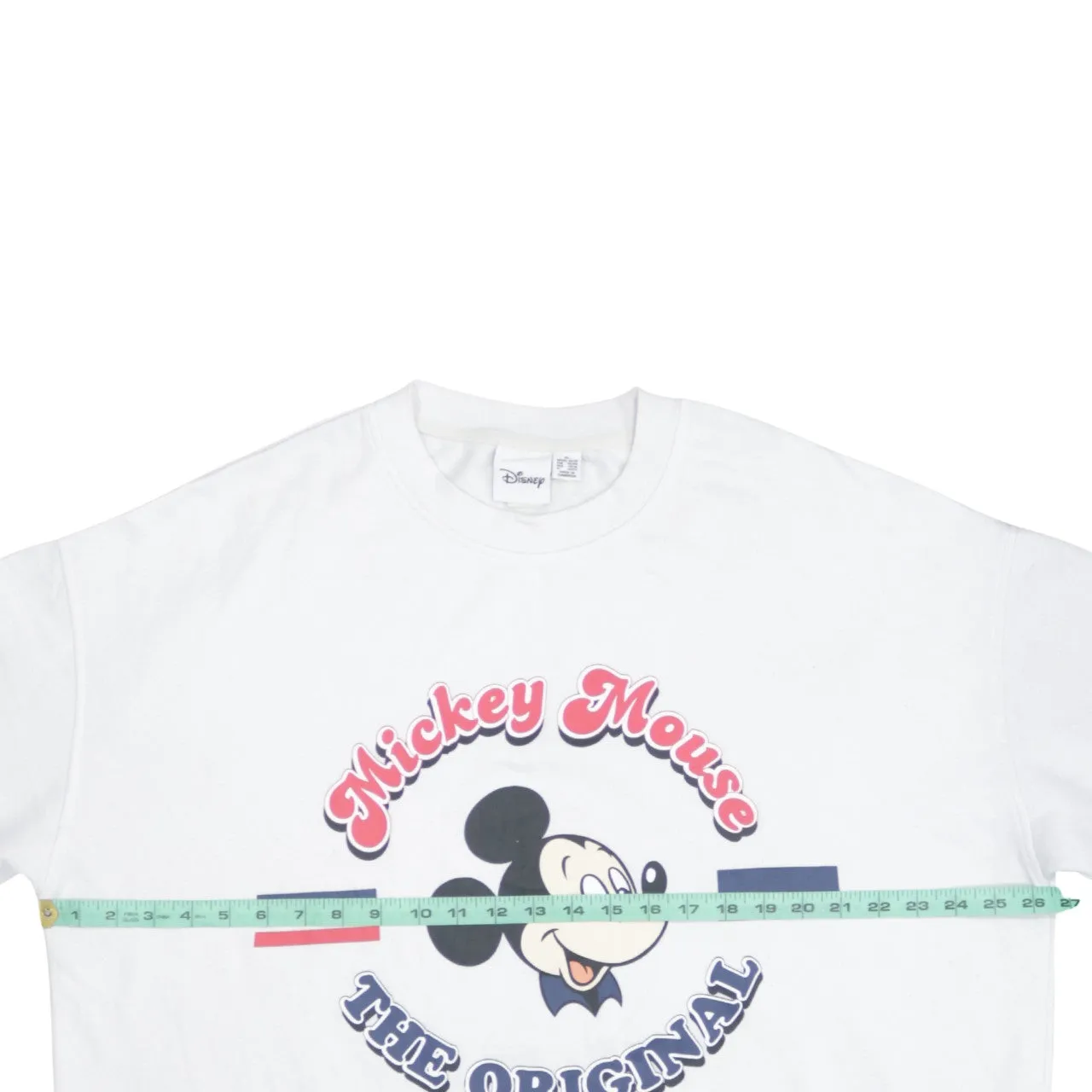 Disney White Mickey Mouse Sweatshirt Women’s XLarge Printed Graphic Crewneck Pullover sold by Vintage Club product image thumbnail 5