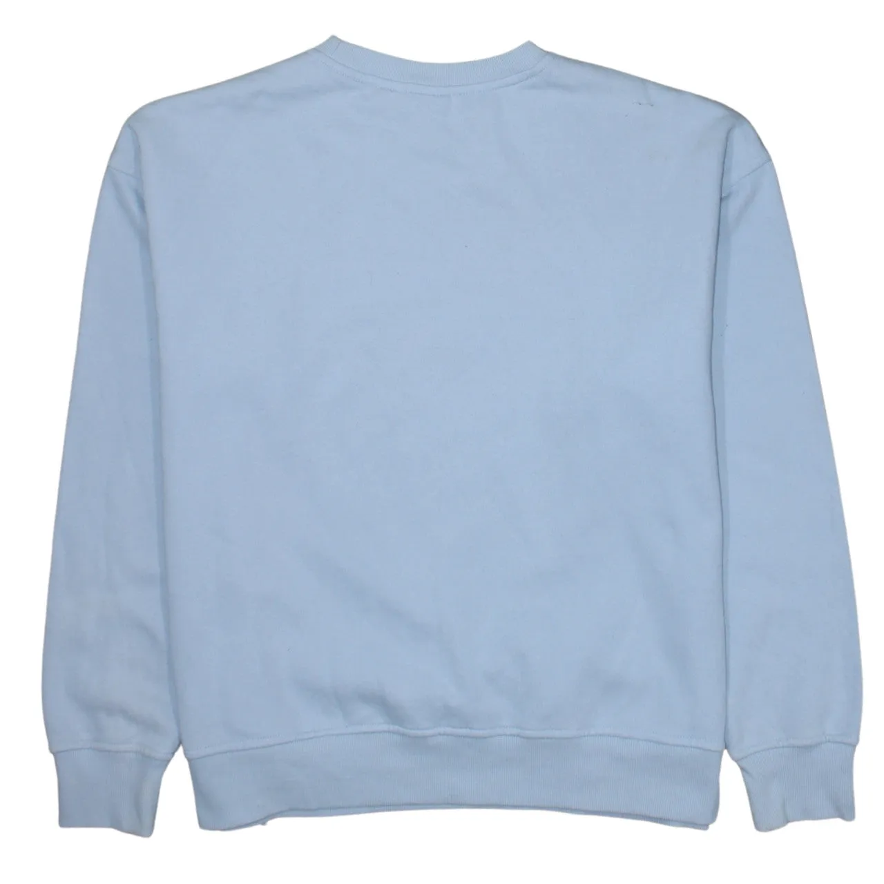 Disney Light Blue Sweatshirt Women's Medium Stitch Printed Graphic Crewneck Pullover Top sold by Vintage Club product image thumbnail 2