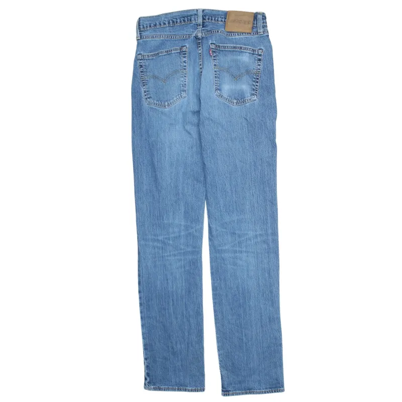 Levi Strauss &Co Light Blue Jeans Men's W32 Classic Five Pocket Straight Leg Denim Trousers sold by Vintage Club