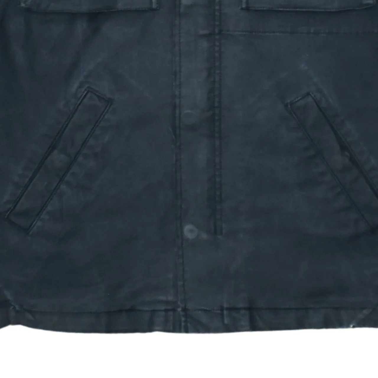 Gap Black Jacket Women’s Large Utility Pockets Button Front Casual Outerwear sold by Vintage Club product image thumbnail 4