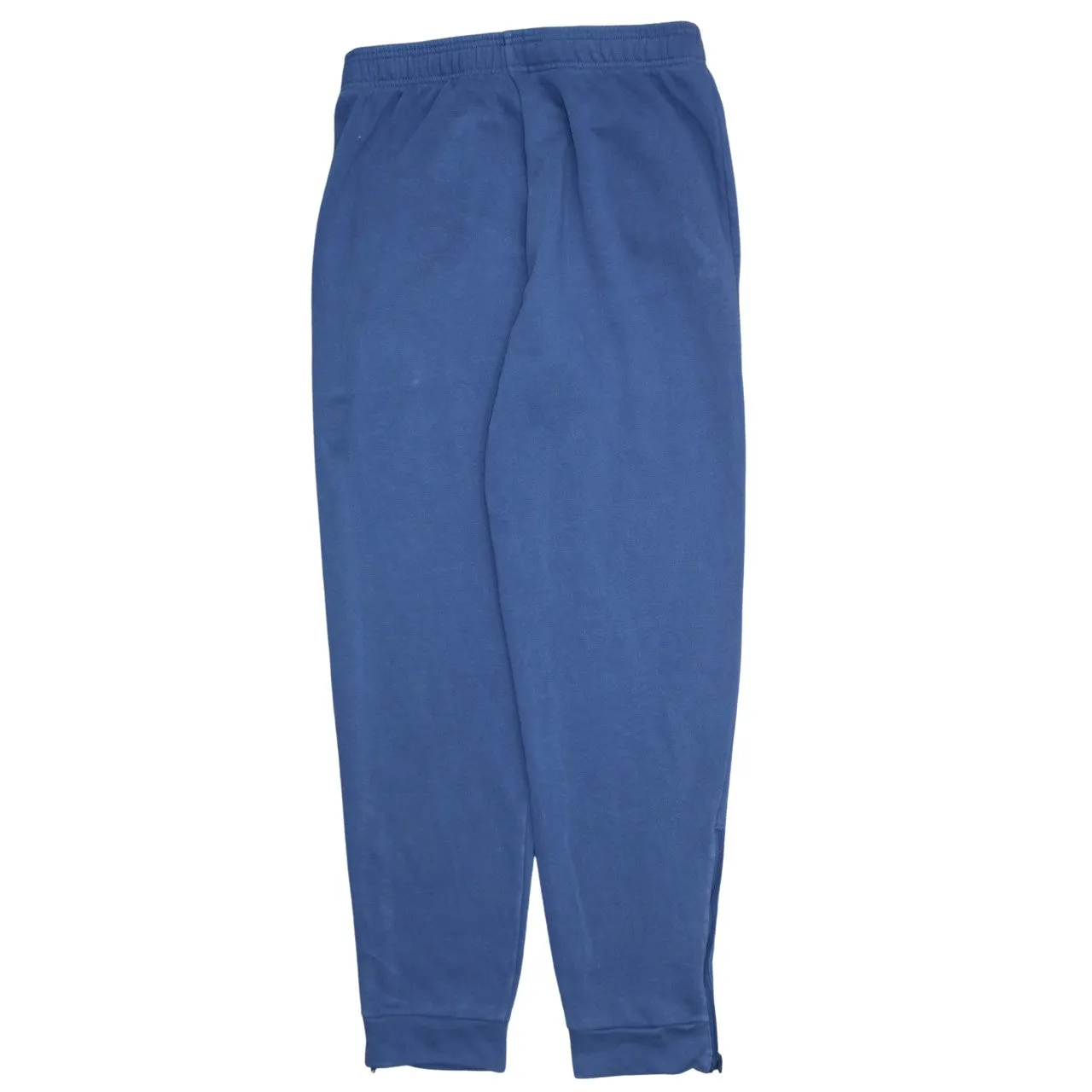 Adidas Blue Joggers Men's Medium Embroidered Logo Elastic Waist Cuffed Sweatpants sold by Vintage Club product image thumbnail 2