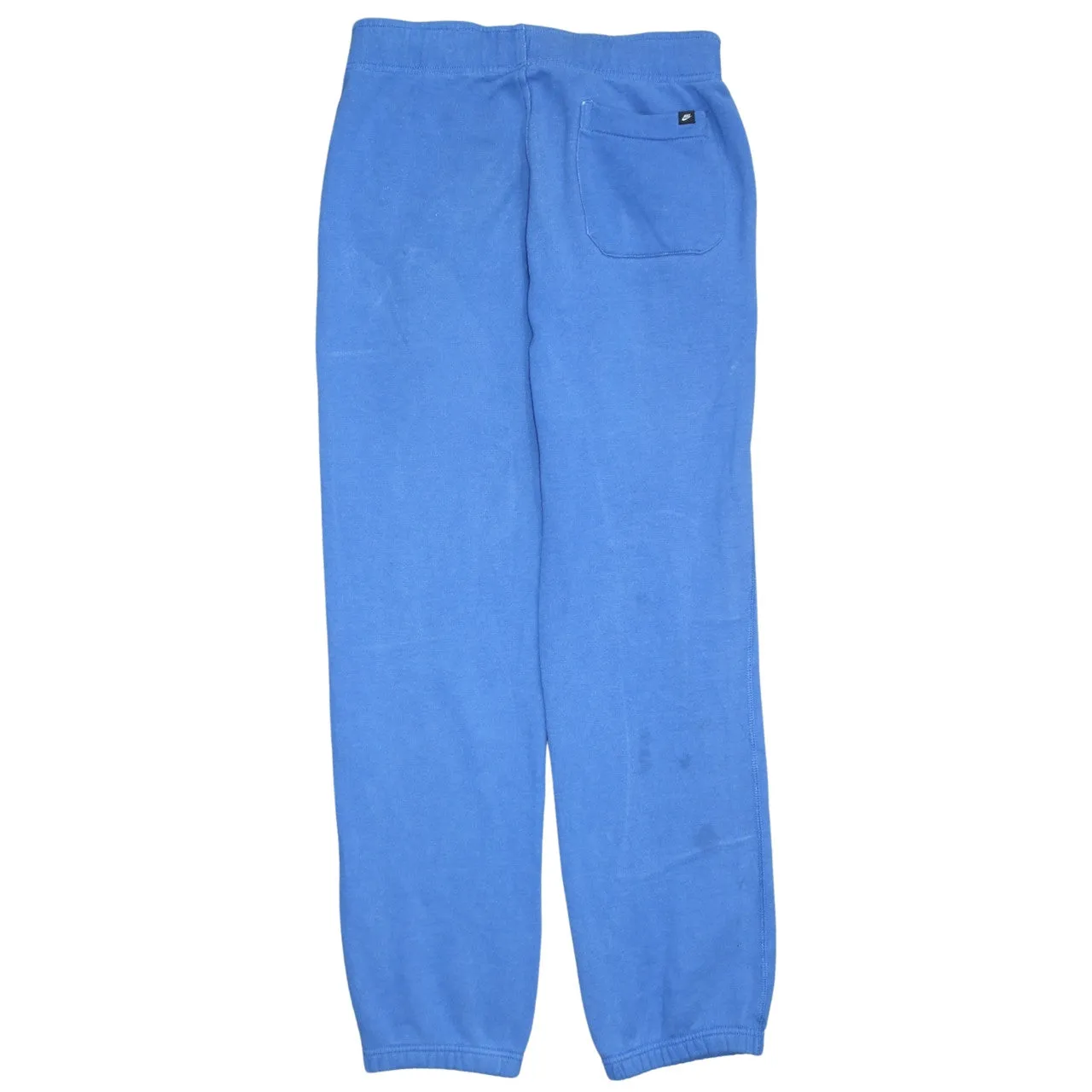 Nike Blue Joggers Sweatpants Men's Small Embroidered Swoosh Elastic Waist Cuffed Hem sold by Vintage Club product image thumbnail 2
