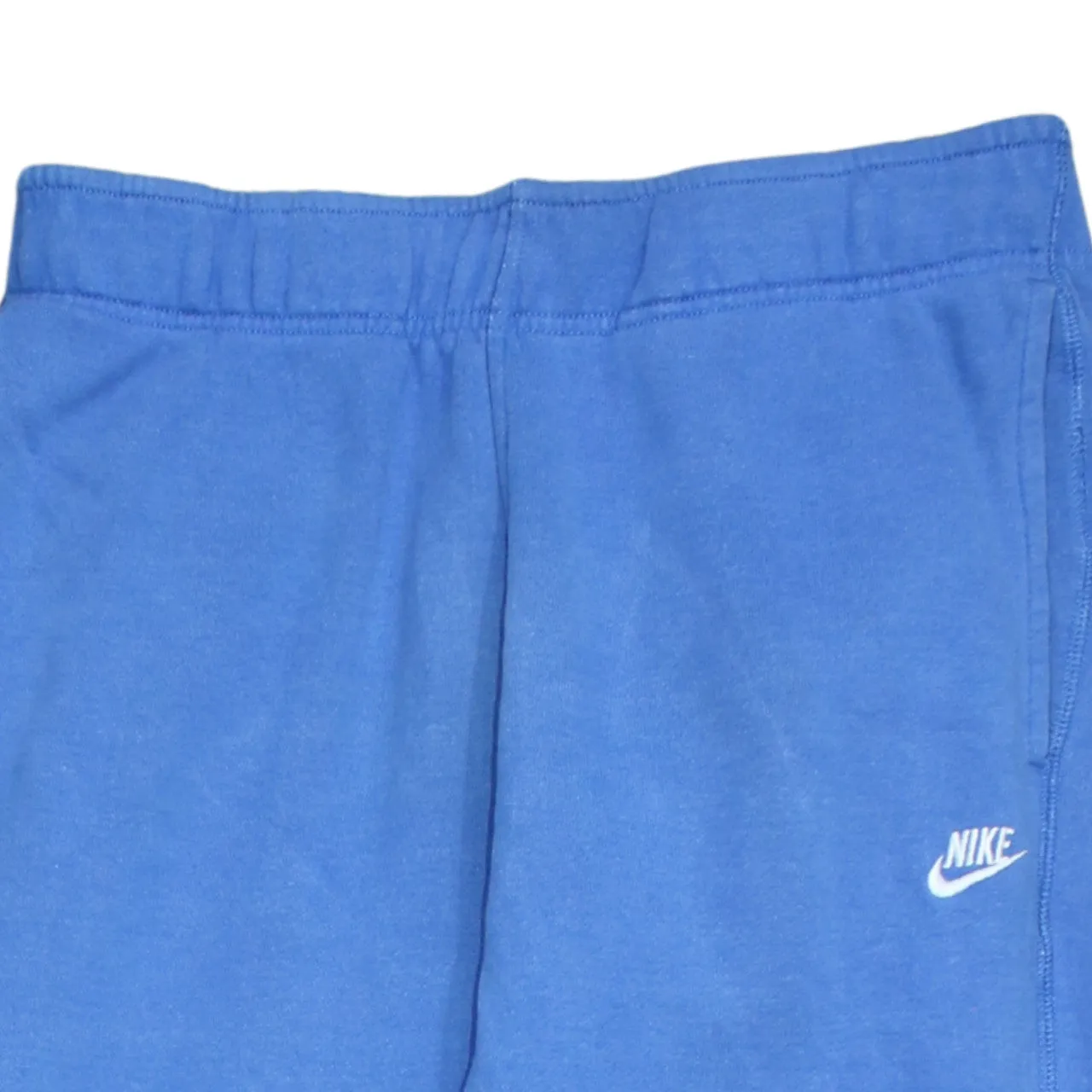 Nike Blue Joggers Sweatpants Men's Small Embroidered Swoosh Elastic Waist Cuffed Hem sold by Vintage Club product image thumbnail 3