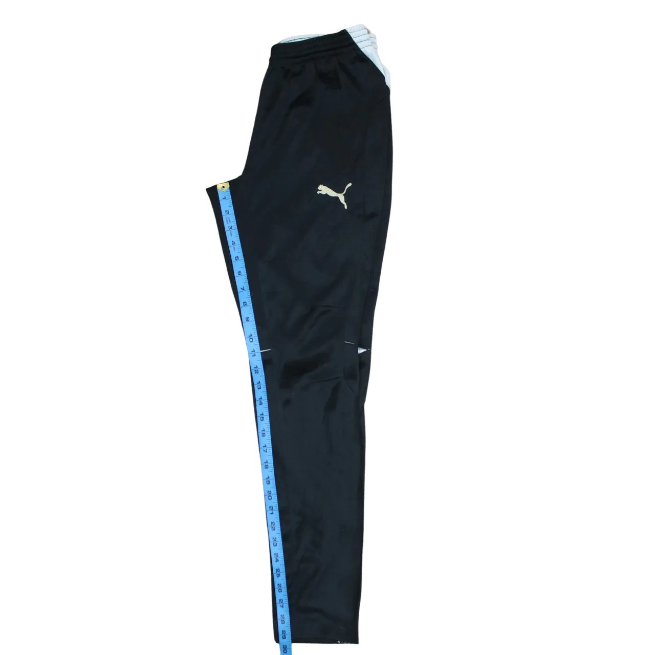 Puma Black Joggers Men’s Small Newcastle United Embroidered Crest Zip Ankles Training Pants sold by Vintage Club product image thumbnail 5