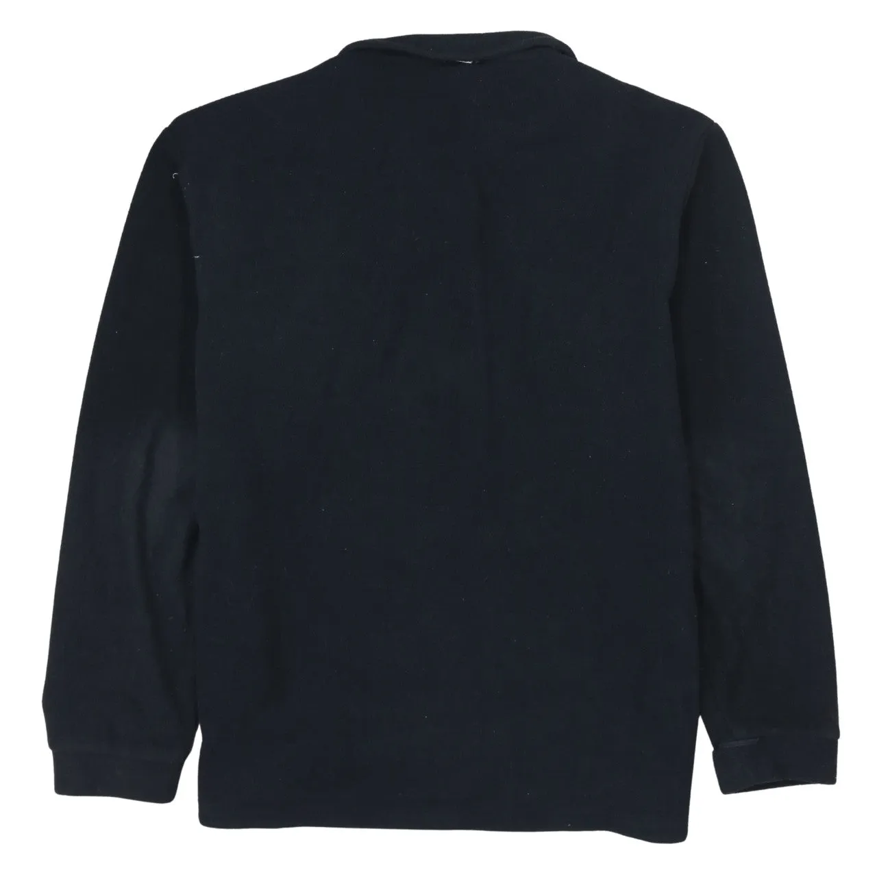 Fila Black Full Zip Fleece Jacket Women's XXL Embroidered Logo Chest Zip Pocket Outerwear sold by Vintage Club product image thumbnail 2