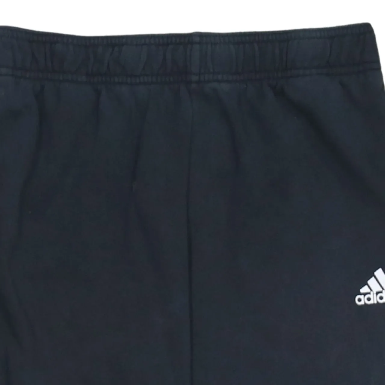 Adidas Black Joggers Women’s Large Embroidered Logo Elastic Waist Cuffed Sweatpants sold by Vintage Club product image thumbnail 3