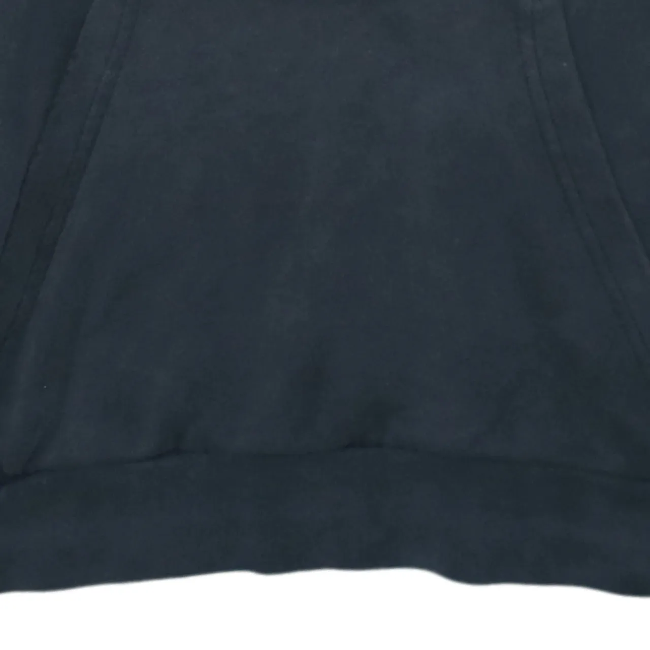 Adidas Black Hoodie Men's Small Embroidered Logo Three Stripe Sleeves Pullover Sweatshirt sold by Vintage Club product image thumbnail 4