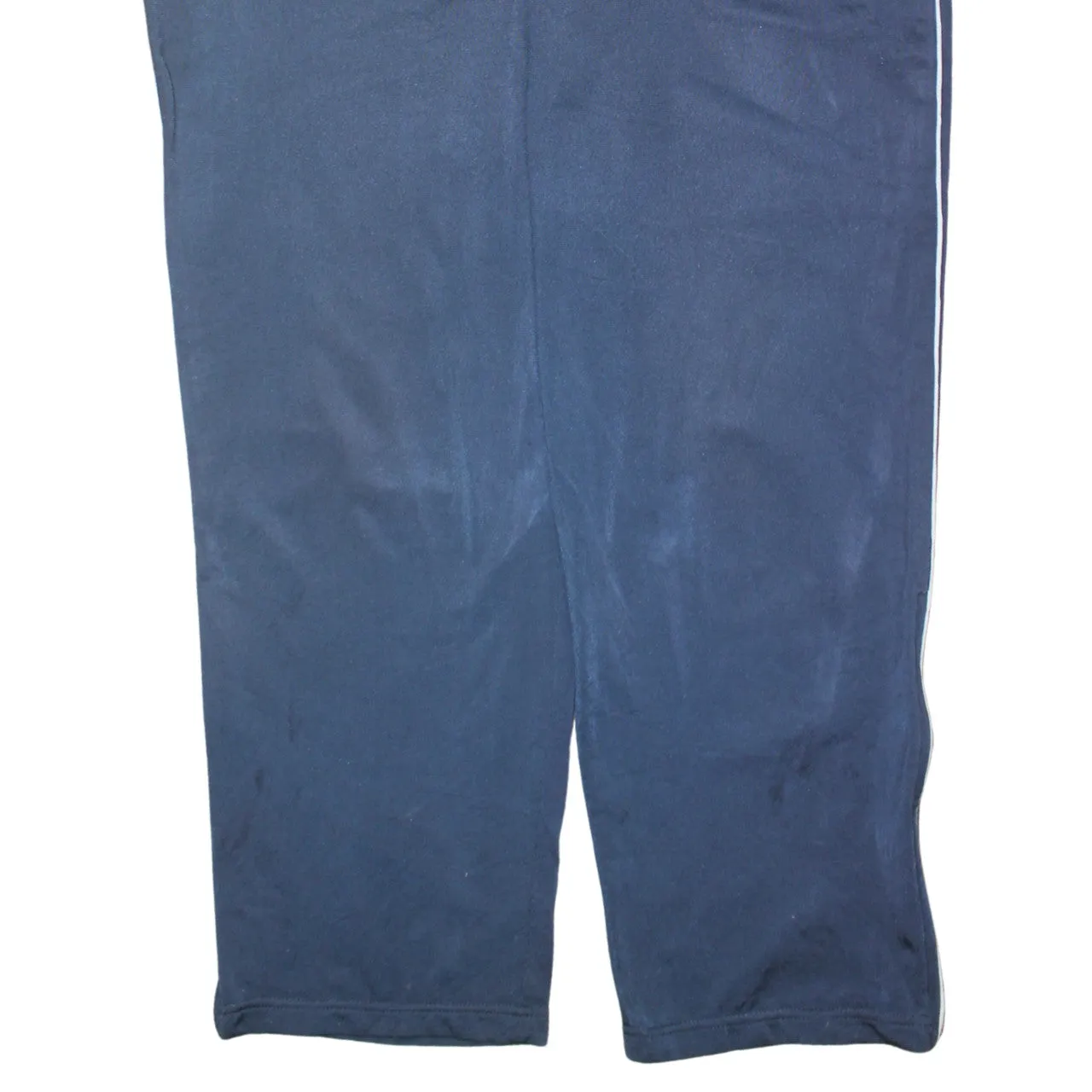 Adidas Navy Blue Track Pants Men's Medium Embroidered Logo Piped Sides Trousers sold by Vintage Club product image thumbnail 4