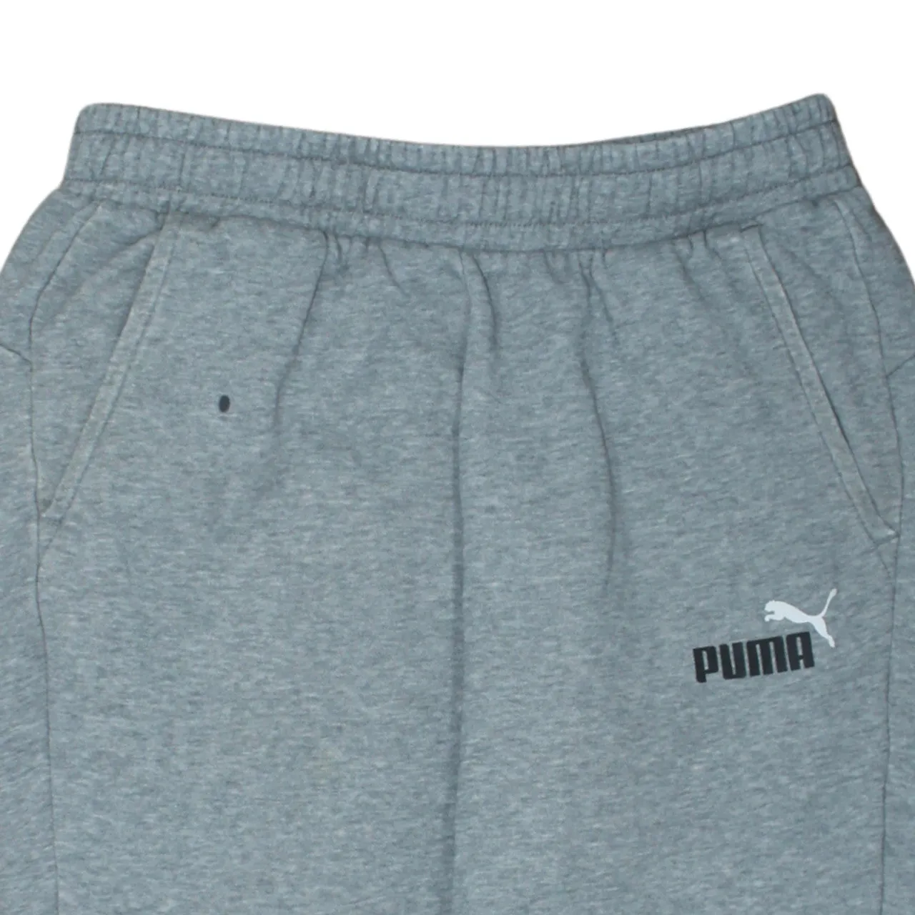 Puma Grey Joggers Sweatpants Men's Medium Printed Logo Elastic Waist Cuffed Hem Loungewear sold by Vintage Club product image thumbnail 3