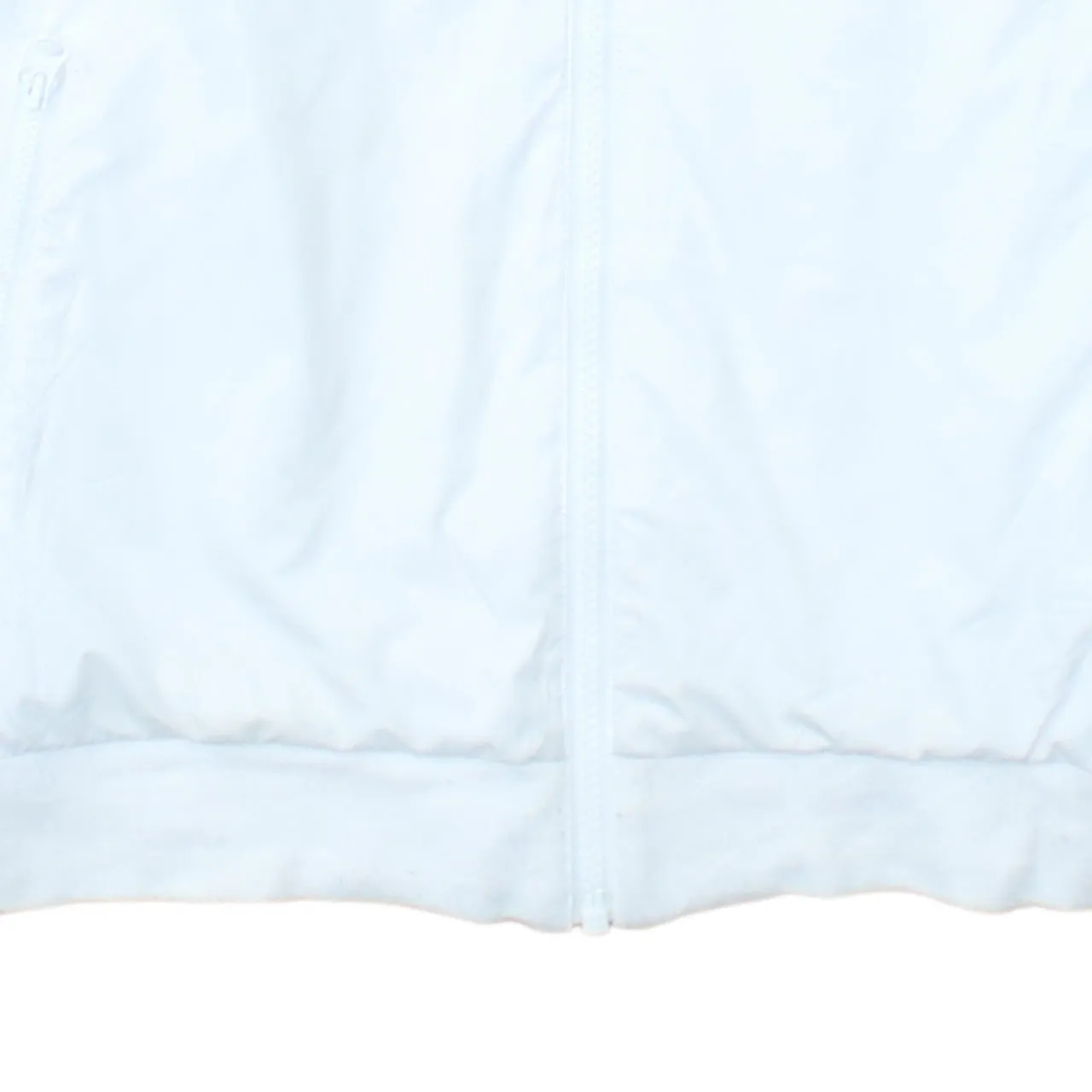 Nike White Grey Hooded Windbreaker Women’s Large Full Zip Colour Block Jacket sold by Vintage Club product image thumbnail 4