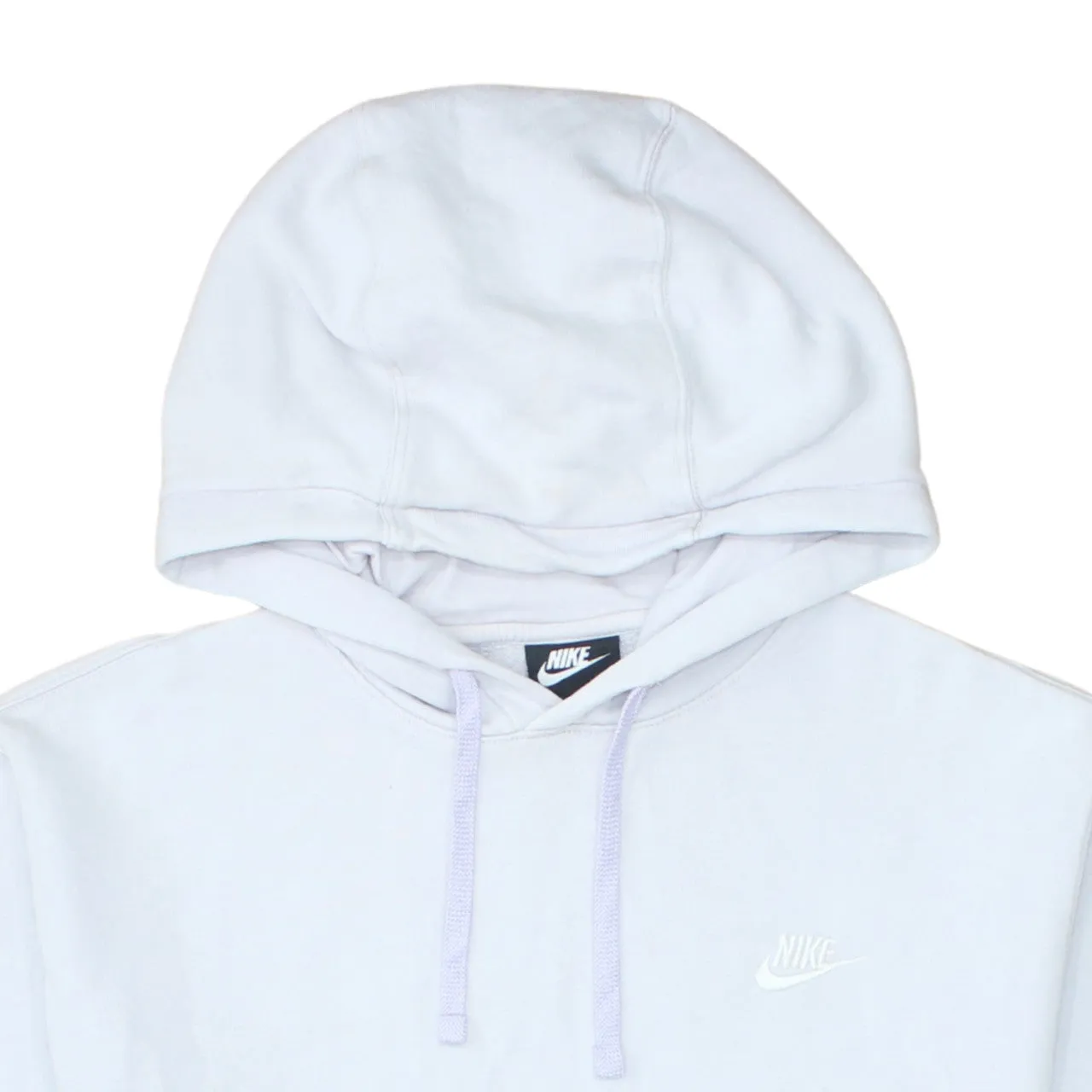 Nike Light Purple Hoodie Men's Medium Embroidered Swoosh Logo Front Pouch Pullover Sweatshirt sold by Vintage Club product image thumbnail 3