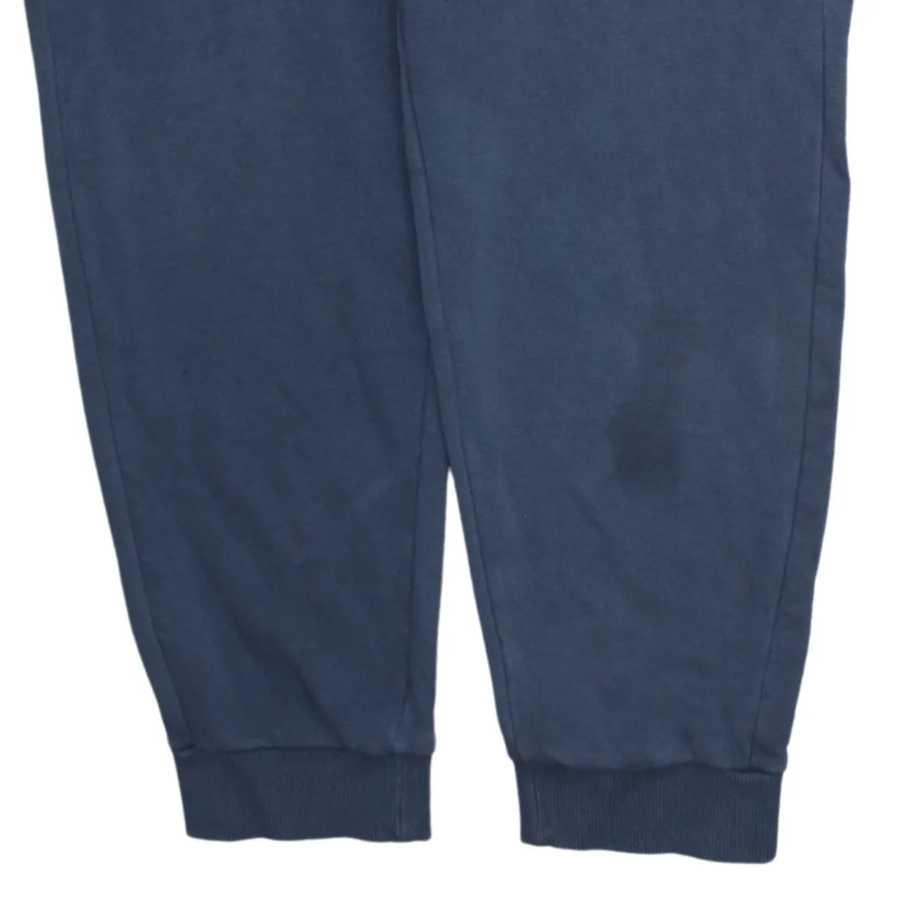 Puma Navy Blue Joggers Men's Large Elastic Waist Cuffed Hem Printed Logo Sweatpants sold by Vintage Club product image thumbnail 4