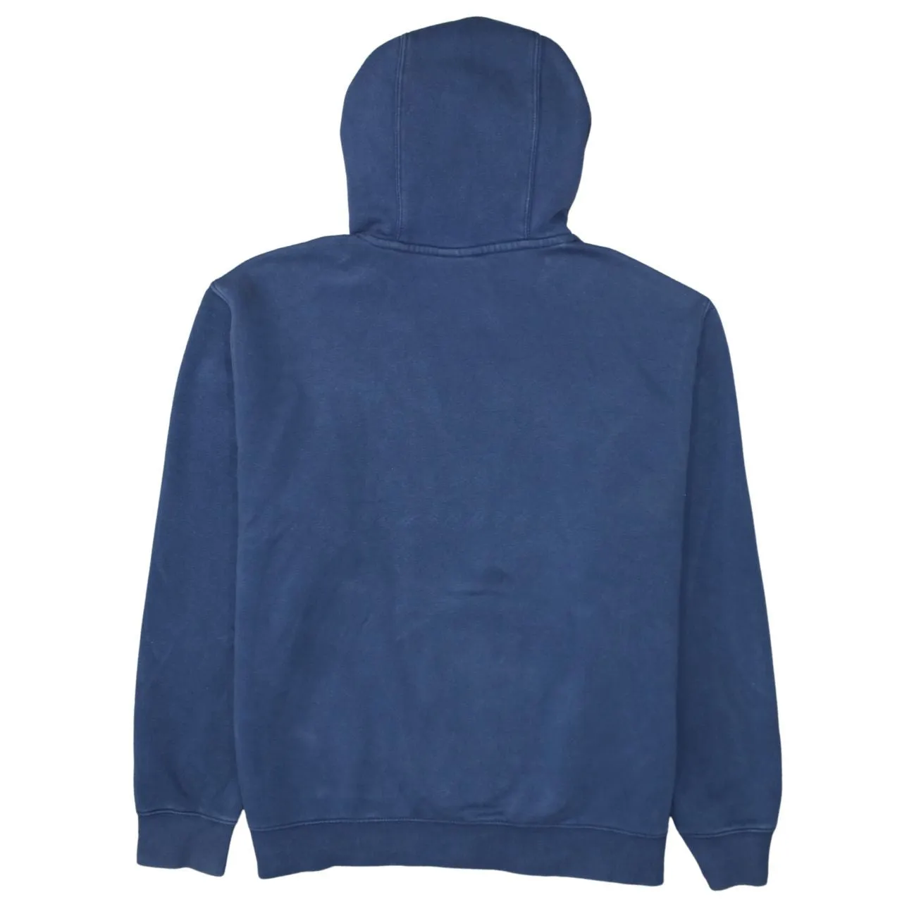 Nike Navy Blue Hoodie Men's Large Embroidered Swoosh Logo Front Pocket Pullover Sweatshirt sold by Vintage Club product image thumbnail 2