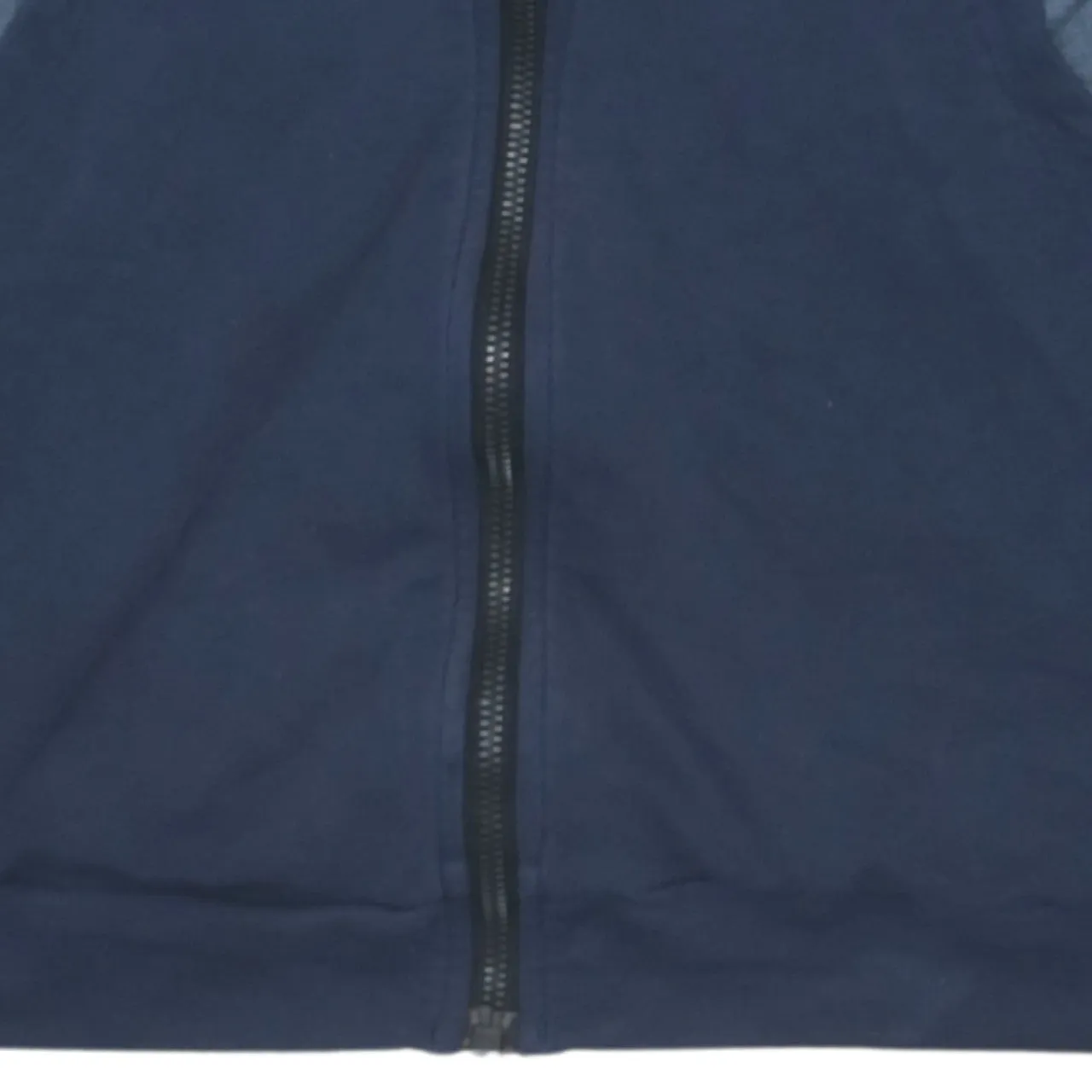 Adidas Women's 90's Vintage Navy Zip Hoodie Medium Sportswear sold by Vintage Club product image thumbnail 5