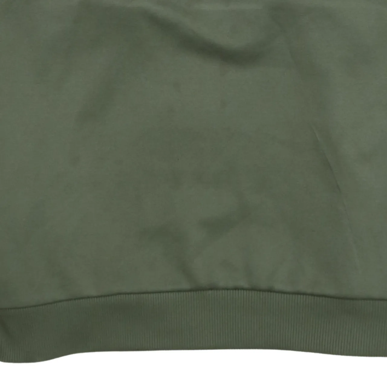 Adidas Olive Green Hoodie Men's Small Trefoil Printed Logo Colour Block Pullover Sweatshirt sold by Vintage Club product image thumbnail 4