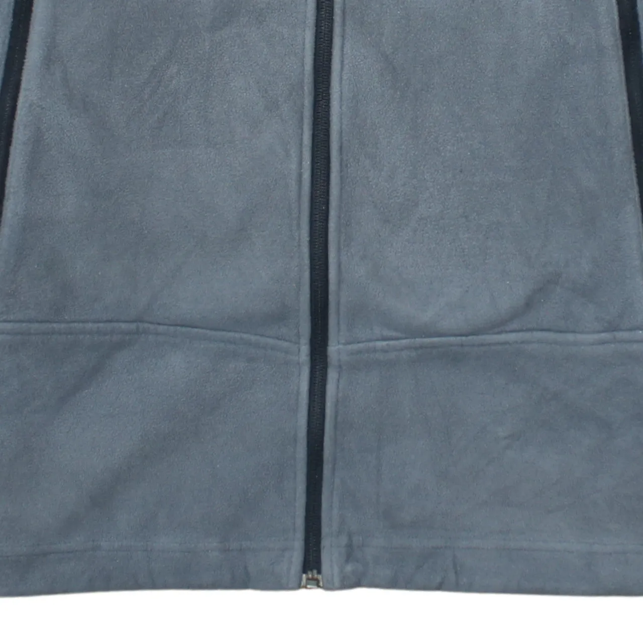 Timberland Grey Fleece Jacket Men's Medium Embroidered Chest Logo Zip Pockets Outerwear sold by Vintage Club product image thumbnail 4