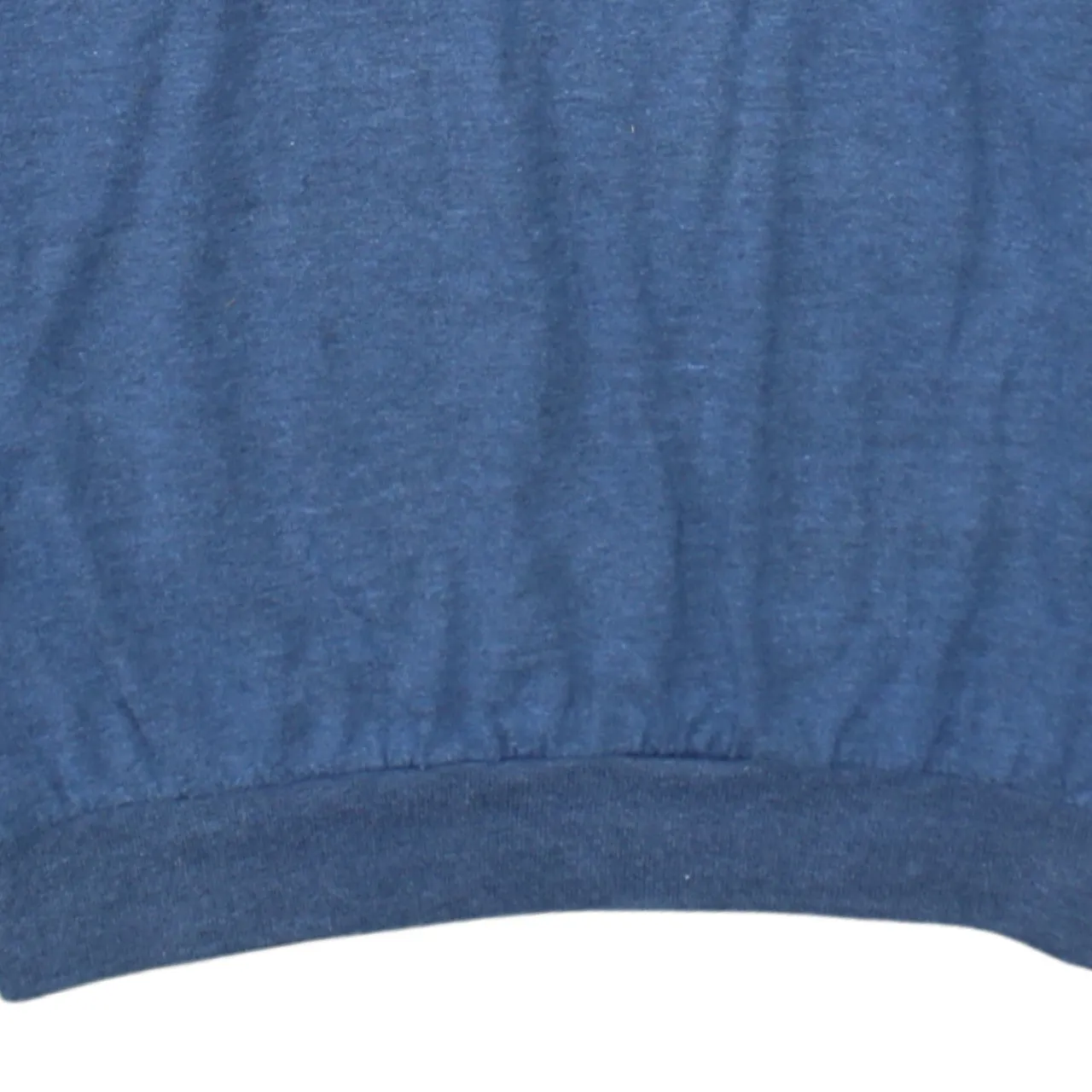 Adidas Blue Quarter Zip Sweatshirt Men's XSmall Embroidered Logo Three Stripe Sleeves Pullover Top sold by Vintage Club product image thumbnail 4