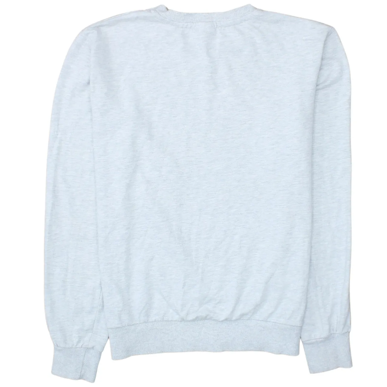 Disney Light Grey Sweatshirt Men's Large Printed Mickey Mouse Santa Graphic Pullover Top sold by Vintage Club product image thumbnail 2