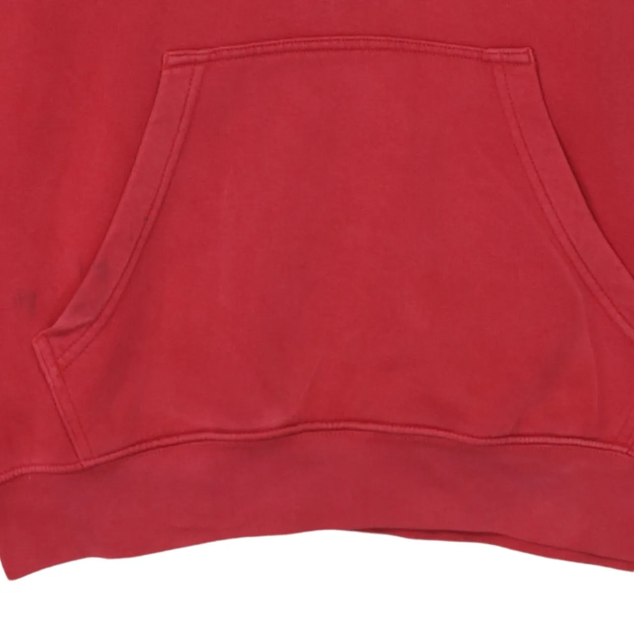Champion Red Hoodie Men's Large Printed Script Logo Front Pocket Pullover Sweatshirt sold by Vintage Club product image thumbnail 4