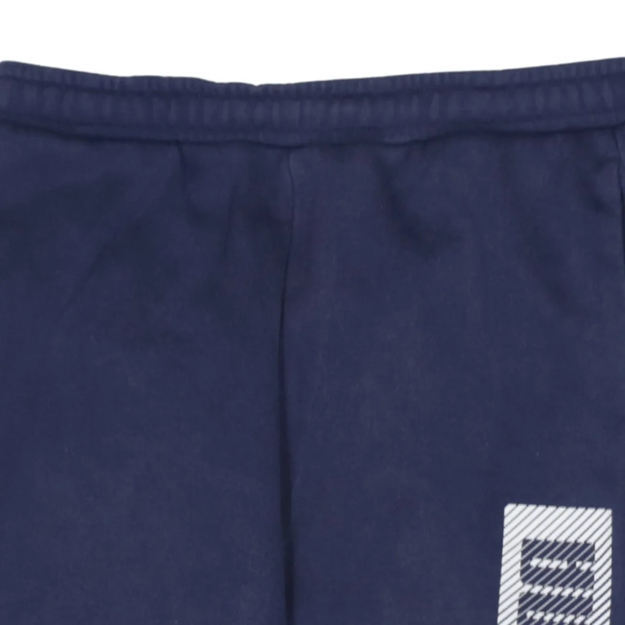 Puma Navy Blue Joggers Men’s 30 Printed Logo Panel Cuffed Fleece Sweatpants sold by Vintage Club product image thumbnail 3