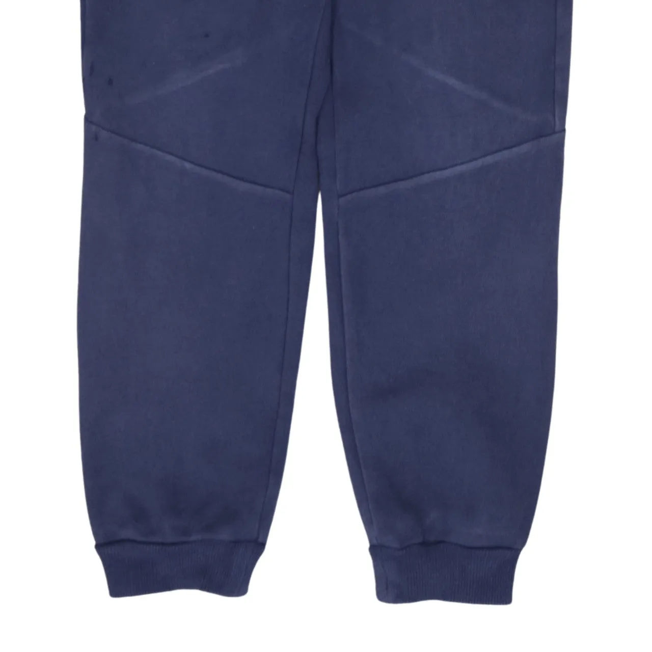 Puma Navy Blue Joggers Men’s 30 Printed Logo Panel Cuffed Fleece Sweatpants sold by Vintage Club product image thumbnail 4