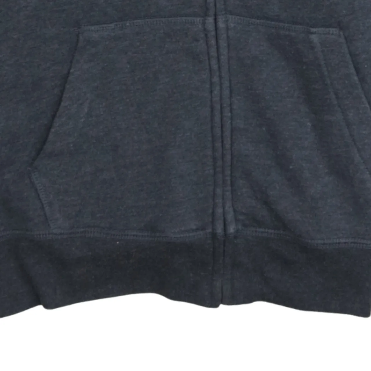 Gap Charcoal Grey Hoodie Women’s Large Zip Front Embroidered Logo Pockets Sweatshirt sold by Vintage Club product image thumbnail 4