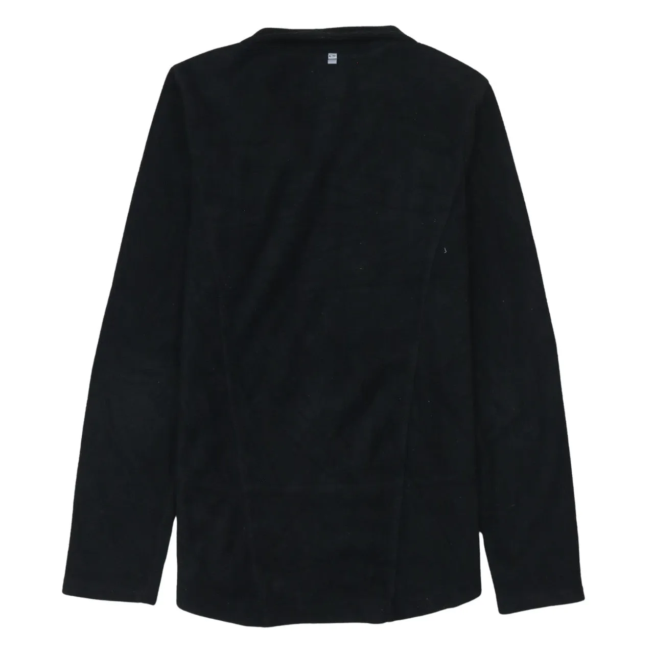 Champion Black Fleece Jacket Men’s Small Full Zip Stand Collar Zip Pockets Outerwear sold by Vintage Club product image thumbnail 2