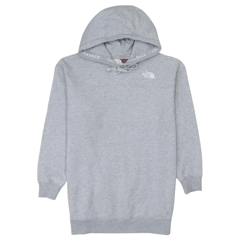The North Face Grey Hoodie Women’s XLarge Embroidered Chest Logo Branded Hood Pullover Sweatshirt made by The North Face