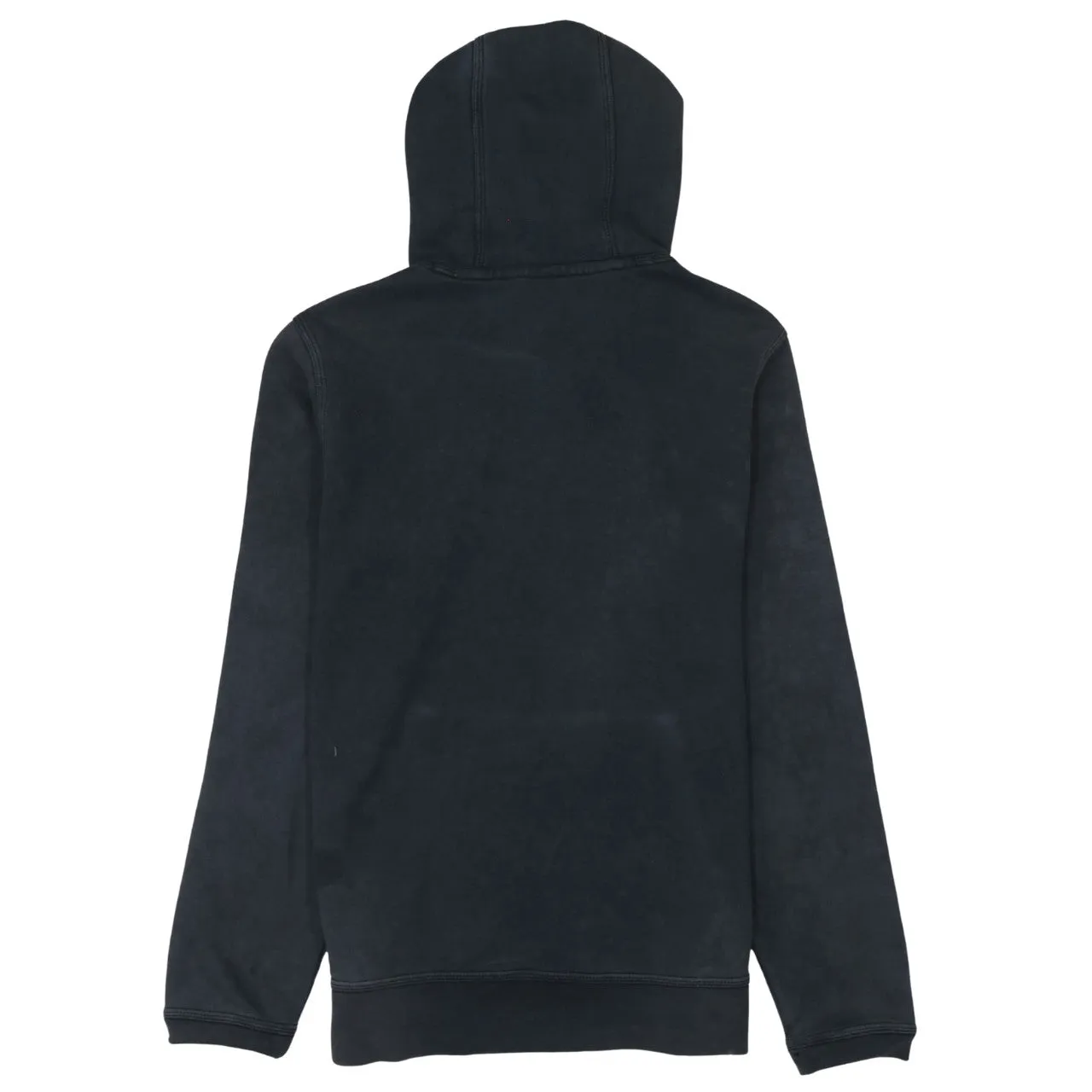 Nike Faded Black Hoodie Men’s Medium Embroidered Swoosh Front Pocket Pullover Sweatshirt sold by Vintage Club product image thumbnail 2